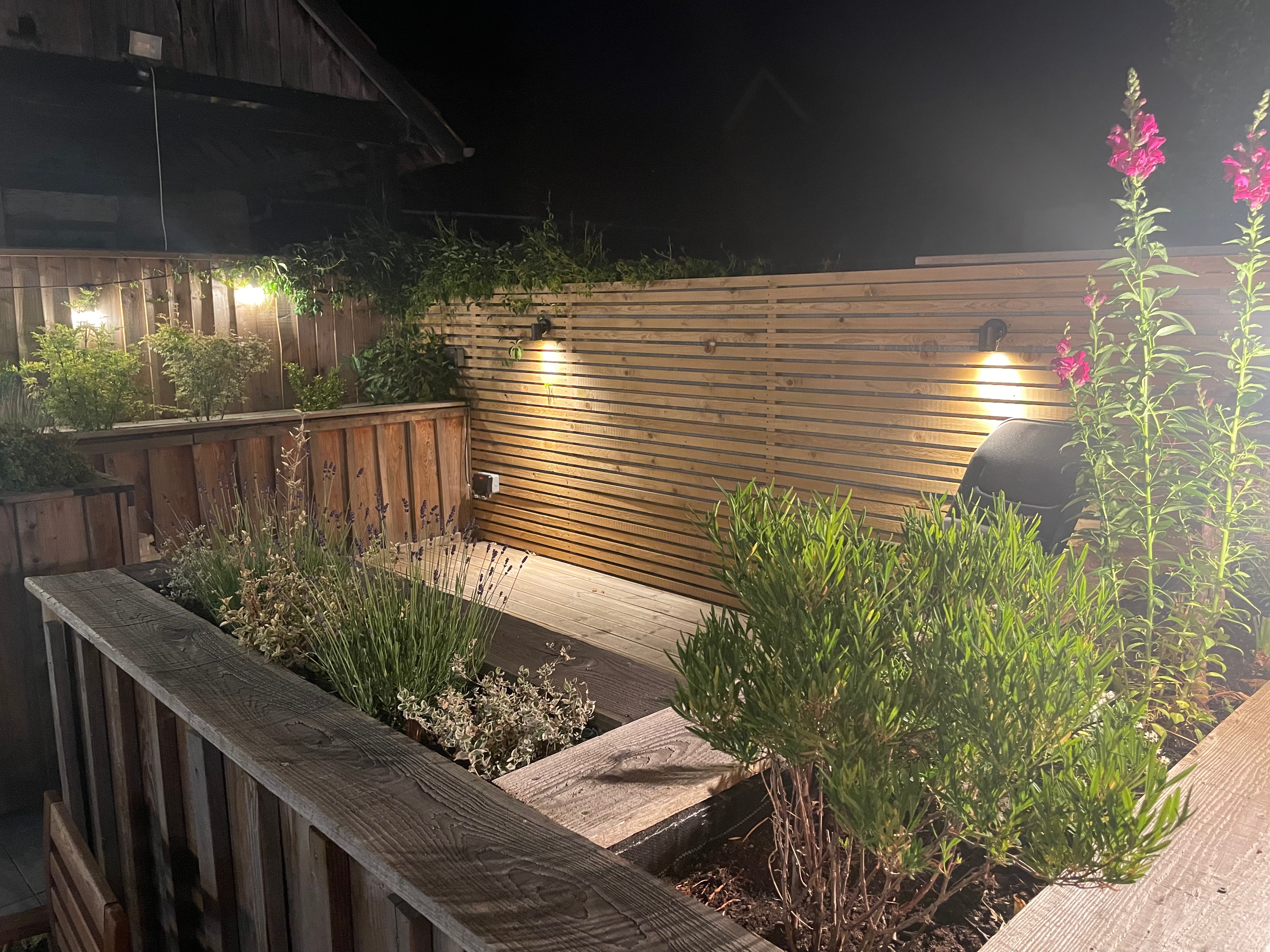 Private garden